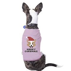 Merry Corgmas Corgi Pets Pink Shirt