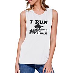Turtle Work Out Muscle Tee Women's Workout Tank Gym Sleeveless Top
