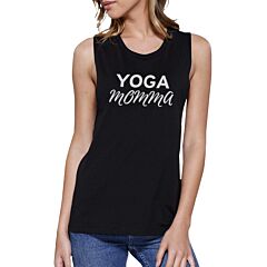 Yoga Momma Muscle Tee Yoga Work Out Tank Top Gif For Yoga Mom