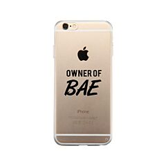 Owner Of Bae-Right Clear Phone Case