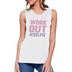 Work Out Muscle Tee Women's Workout Tank Cute Gym Sleeveless Top