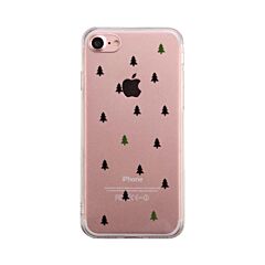 Christmas Tree Pattern Phone Case Cute Clear Phonecase