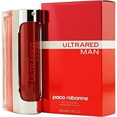 Ultrared By Paco Rabanne Edt Spray 3.4 Oz - As Picture