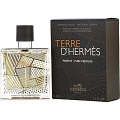 Terre D'hermes By Hermes Parfum Spray 2.5 Oz (flacon H Bottle Limited Edition 2020) - As Picture