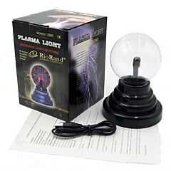 Glass Magic Plasma Ball Light - 8"