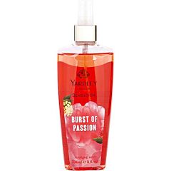 Yardley By Yardley Sensation Burst Of Passion Fragrance Mist 8 Oz - As Picture