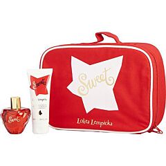 Lolita Lempicka Sweet By Lolita Lempicka Eau De Parfum Spray 1.7 Oz (new Packaging) & Body Lotion 2.5 Oz & Bag - As Picture