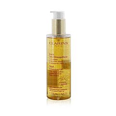 Clarins By Clarins Total Cleansing Oil With Alpine Golden Gentian & Lemon Balm Extracts (all Waterproof Make-up) --150ml/5oz - As Picture