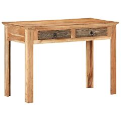 Desk 43.3"x19.7"x29.5" Solid Reclaimed Wood - Brown