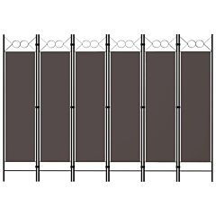 6-panel Room Divider Anthracite 94.5"x70.9" - Anthracite