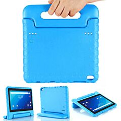 For Walmart Onn 10.1" Tablet Kids Case Lightweight Eva Shockproof Handle Cover - Blue