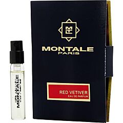 Montale Paris Red Vetiver By Montale Eau De Parfum Spray Vial On Card - As Picture