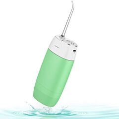 Water Flosser Portable Cordless Dental Oral Irrigator Mini Rechargeable Electric Flossing For Clean Teeth With 3 Modes Ipx7 Waterproof For Home Travel Office Braces And Bridges Care Gift By Lächen Yf - Green