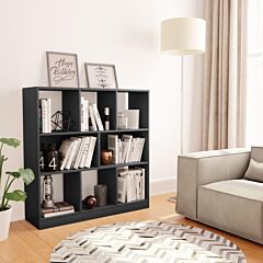 Book Cabinet Gray 38.4"x11.6"x39.4" Chipboard - Grey