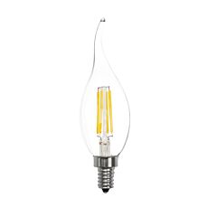 E12 4w Edison Vintage Filament Led Bulb Candle Light Spot Lamp Dimmable C35t - White