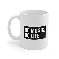 No Music, No Life Mug - One Size