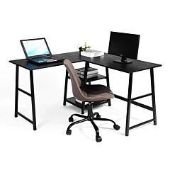 Computer Desk Black - Black