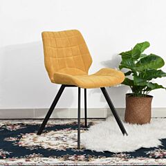 Dining Chair Dblue - Yellow